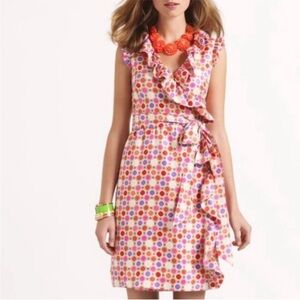 Kate Spade Aubrey Multicolor Polka Dot Dress